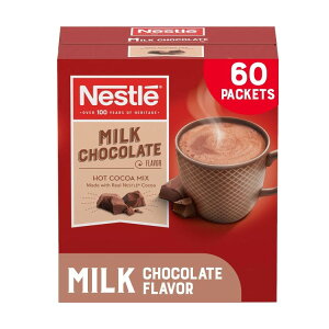 lX zbg`R[g pPbg zbgRRA~bNX ~N`R[gt[o[ 60 Nestle Hot Chocolate Packets, Milk Chocolate Flavor Hot Cocoa Mixy񂹏izy킹Ĕ
