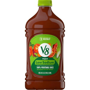 ySiΏہE펞2300~E3800~E41000~OFFN[|zV8 igE IWi 100% ؃W[X 1.89bg (1892ml 64fl oz) V8 Low Sodium Original 100% Vegetable Juice, 1892ml 64fl oz Bottle y