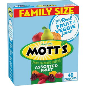 ySiΏہE펞2300~E3800~E41000~OFFN[|zbc t[ct[o[XibN O~ A\[gt[c 40pbN Mott's Fruit Flavored Snacks, Assorted Fruit 0.8 oz, 40 cty