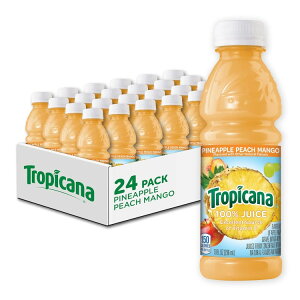 ySiΏہE펞2300~E3800~E41000~OFFN[|zgsJ[i 100% W[X pCibvs[`}S[ 24{ Tropicana 100% Juice, Pineapple Peach Mango, 10 Fl Oz Bottle (Pack of 24)y