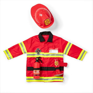 ySiΏہE펞2300~E3800~E41000~OFFN[|zbT_O h [vC RX`[ Melissa & Doug Fire Chief Role Play Costumey񂹏izy킹Ĕz