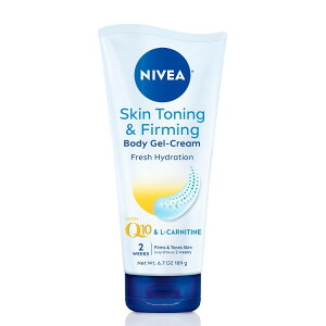 【全品対象・常時2個300円・3個800円・4個1000円OFFクーポン】NIVEA スキン ファーミング アンド トーニング ボディ ジェル クリーム (Q10 配合) Nivea Skin Toning and Firming Gel Cream with Q10 and L-Carnitine 【