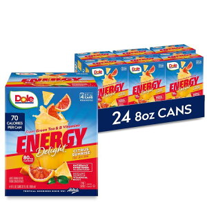 yő1000~OFFN[|zh[ GiW[ fBCg t[o[ t[c W[X hN VgX TCY 4i24ʁj Dole Energy Delight Flavored Fruit Juice Drink, Citrus Sunrisey񂹏