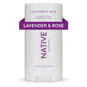 ySiΏہE펞2300~E3800~E41000~OFFN[|zlCeBu A~jEt[ fIhg x_[&[Y 75g Native Deodorant Aluminum Free Lavender & Rose y񂹏izy