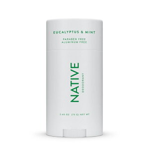 ySiΏہE펞2300~E3800~E41000~OFFN[|zlCeBu A~jEt[ fIhg [J&~g 75g Native Deodorant Aluminum Free Eucalyptus & Minty񂹏izy킹