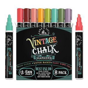 【全品対象・常時2個300円・3個800円・4個1000円OFFクーポン】ラナ&ルカ 液体チョークマーカー 6mm LANA & LUCA Liquid Chalk Markers【お取り寄せ商品】【合わせて買いたい】