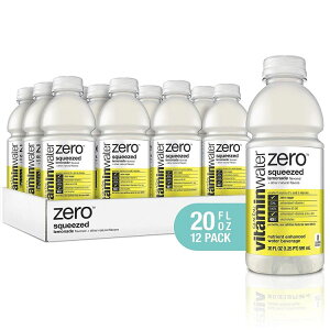 yő1000~OFFN[|zr^~EH[^[ [ dr^~EH[^[ l[hhN 591ml 12 { vitaminwater zero sugar squeezed electrolyte enhanced water lemonade 20 fl oz 12 Pack 