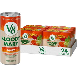 ySiΏہE펞2300~E3800~E41000~OFFN[|zV8 ubfB }[ XpCV[ ~bNX24{ Bloody Mary Spicy Mix, 236ml 8fl oz (4 Cases of 6 Cans) y񂹏izy킹Ĕ