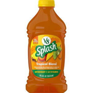 ySiΏہE펞2300~E3800~E41000~OFFN[|zV8 XvbV gsJ uh t[o[ W[X Splash Tropical Blend Flavored Juice Beverage, 1892ml 64fl oz Bottle y񂹏i