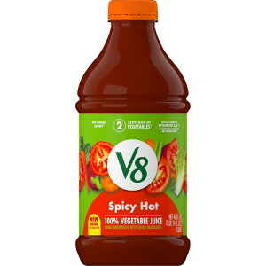 ySiΏہE펞2300~E3800~E41000~OFFN[|zV8 XpCV[zbg 100% ؃W[X Spicy Hot 100% Vegetable Juice, 1360ml 46fl oz Bottle y񂹏izy킹Ĕzyh