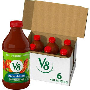 ySiΏہE펞2300~E3800~E41000~OFFN[|zV8 R_ IWi 100% ؃W[XA1360ml {g Antioxidants Original 100% Vegetable Juice, 46 fl oz Bottle (6 Pack) y񂹏iz