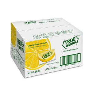 yő1000~OFFN[|zgD[ EH[^[GnT[pPbg500 - sgpA{̃ 0 J[hN~bNXTrue Lemon Water Enhancer Packets (Bulk Pack of 500) y