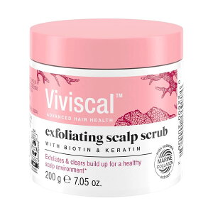 yő1000~OFFN[|zViviscal pXJvXNu rI`EP`z 200g (199g ) Viviscal Exfoliating Scalp Scrub@Clarifying Scrub with Biotin & Keratin 200g (7.05 oz.) y񂹏izy