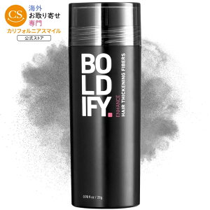 BOLDIFY �w�A�t�@�C�o�[ (28g) �O���[ BOLDIFY Hair Fibers (28g) Gray �y�����񂹏��i�z�y���킹�Ĕ��������z