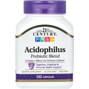 ySiΏہE펞2300~E3800~E41000~OFFN[|z21st Century AVhtBXvoCIeBbNuh 100 21st Century Acidophilus Capsules 100 Count y񂹏izy킹Ĕ
