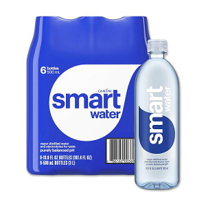 ySiΏہE펞2300~E3800~E41000~OFFN[|zX}[gEH[^[ v~AEH[^[ 499ml (6 pbN) Smartwater vapor distilled premium water 16.9 Fl Oz (pack of 6) y񂹏