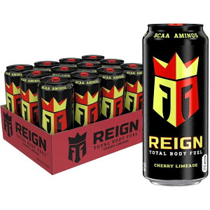 C g[^{fBt[G `F[CGCh 473ml 12{ REIGN Total Body Fuel, Cherry Limeade 16 Fl Oz (Pack of 12) y񂹏izy킹Ĕz