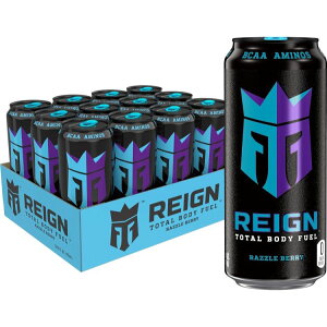 C g[^{fBt[G Yx[ 473ml 12{ REIGN Total Body Fuel, Razzle Berry 16 Fl Oz (Pack of 12) y񂹏izy킹Ĕz