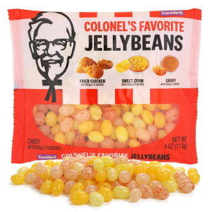 [�����]KFC�W�F���[�r�[���Y �J�[�l���t�F�C�o���b�g�t���[�o�[ �L�����f�B 113g KFC Jelly Beans, Colonel's Favorite Flavors Candy, 4 Ounces �y�����񂹏��i�z