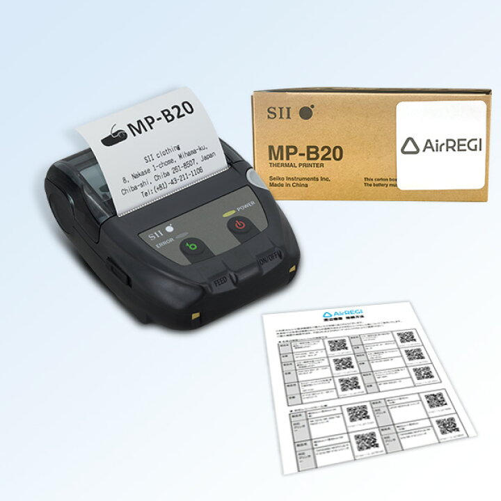 楽天市場】【Airレジ正規代理店】エアレジ対応 モバイルプリンタ MP 