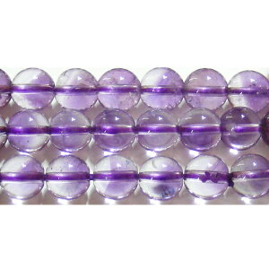 アメジスト 丸玉 8mm (ファントム) A  ※ 天然石 天然石ビーズ パワーストーン 1粒売り バラ売り 1玉販売 【クーポン対象】【39ショップ】