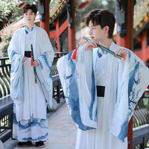 漢服 メンズ コスプレ衣装 ガウン付きの3点セット 男性用 中華服 ハロウィン コスチューム 仮装 衣装 チャイナ風 華流 イベント ステージ衣装 コスプレ チャイナ服 舞台衣装