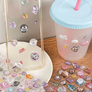 10枚セット シール ぷくぷくシール ご褒美シール 可愛い 立体シール ぷっくり 装飾用 ごほうびシール DIY用 手帳 ステッカー アルバム 幼児用3D デコシール 子供 スマホケース飾り