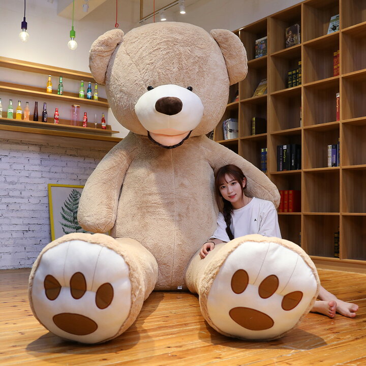 楽天市場 一部即納 くま テディベア ぬいぐるみ 熊ぬいぐるみ 特大 巨大 くま ぬいぐるみ 熊 ふわふわ クマのぬいぐるみ 0cm ビッグ熊 可愛い 大きい ビッグサイズ 7色選べる お誕生日 クリスマス ベビー 出産祝い 送料無料 Keiwa