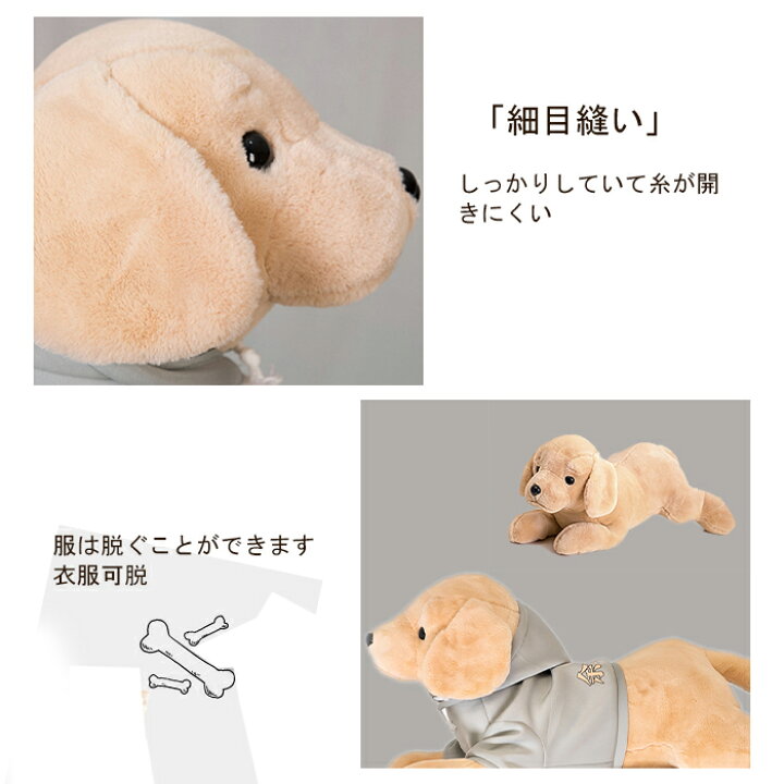 楽天市場 ぬいぐるみ 犬 いぬ ゴールデンレトリバー かわいい おもちゃ 癒し ふわふわ 抱き枕 抱きまくら アニマルズ 誕生日 記念日 贈り物 プレゼント ギフト 60cm Keiwa