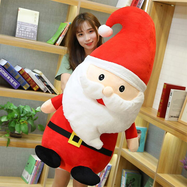 楽天市場 ぬいぐるみ クリスマス クリスマスプレゼント サンタクロース おもちゃ ふわふわ 可愛い 人形 サンタさん 贈り物 御祝い お誕生日 プレゼント 100cm Keiwa