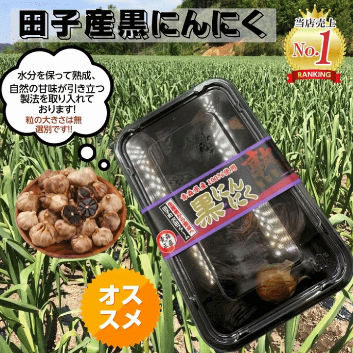 青森県産黒にんにく100g10パックセット