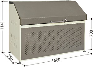 【10倍ポイント実施中】タクボ物置 CK-B1607 ごみ集積庫 クリーンキーパー 送料無料 配送のみ 屋外 収納 物置 【送料無料】