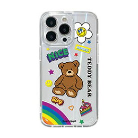 ☆BOOGIE WOOGIE ブギウギ オーロラケース for iPhone 13 Pro Teddy Bear BW22006i13P