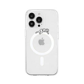 ☆AKAN MagSafe対応クリアケース for iPhone 14 Pro なんもしたくない 背面カバー型 AK23522i14P