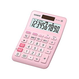 ☆【5個セット】 カシオ計算機 W税率電卓 ミニジャストタイプ 10桁 ピンク MW-100TC-PK-NX5
