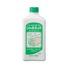 サラヤ　シャボネットゴールドグリーン　(医薬部外品)　500g×24本　23204「他の商品と同梱不可/北海道、沖縄、離島別途送料」