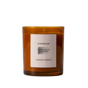 CHANIDA `j_ Lh scented candle A} A}Lh KCAbNEbh h Guaiac wood Sandalwood