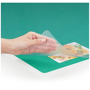 �v���X �f�X�N�}�b�g �}�E�X�Ή� ���~�t ���ʓ]�ʌy�� 600×450mm �΂߃J�b�g 41-028