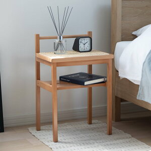 【最大3,000円OFFクーポン有!30日限定 PT2倍!】サイドテーブル ナイトテーブル 籐 ラタン ラタン家具 収納 棚 ジャパンディ ナチュラル ホテルライク リゾート 玄関 ベッド ディスプレイ 北欧