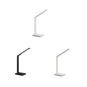 【最大3,000円OFFクーポン有!30日限定 PT2倍!】ジェントス LEDデスクスタンド DK-R116 | GENTOS Qi2搭載デスクライト ホワイト アイボリー ブラック