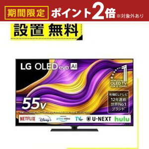 yő3,000~OFFN[|LI10PT2{zSݒu LG L@ELer OLED55G5PJB | GW[ LG Electorinics 55V^ 4KΉ BS 4K`[i[ YouTubeENetflixΉ ubN