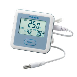 佐藤計量器/SATO デジタル最高最低温度計 PC-3510