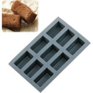 【最大7%OFFクーポン】 SALUS ドルチェ シリコン 長方形 9ヶ取 佐藤金属