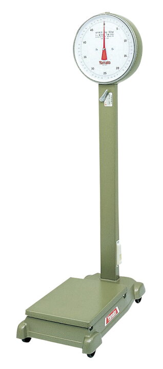楽天市場】大和製衡/YAMATO 自動台はかり中型 車付 検定品 100kg D 