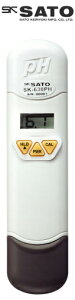 ペーハー測定器pH計 pH測定器 水質測定器 土壌測定器 防水 自動温度補正 ポケットタイプpH計 SK-630PH 佐藤計量器/SATO