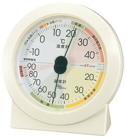 温湿度計 高精度 エンペックス アナログ 日本製 置き型 高精度UD温・湿度計 EX-2831