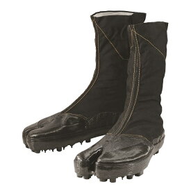 地下足袋／安全たび スパイク8枚（大馳） 2型（農作業靴） 黒 27.0cm 丸五