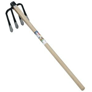 (手打全鋼)ラクホリ四本鍬 15112 浅野木工