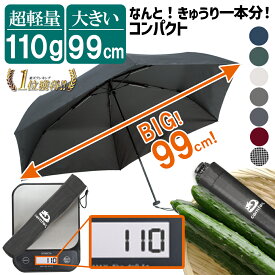 【楽天1位】 折りたたみ傘 【軽量110gx直径99cmx持ち運びコンパクト＝”ポケット傘”】(日本のちょうどいい追及) 折り畳み傘 傘 ワンタッチ開閉 高撥水 露先 メンズ レディース ユニセックス 子供 プレゼント comfox