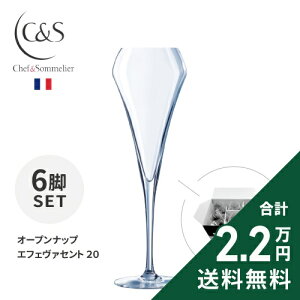 s2.2~ȏőt VFt  \G GtF@Zg 20 6rZbg Wine Glass Chef & Sommelier Effervescent COX Xp[NOCp Vpp